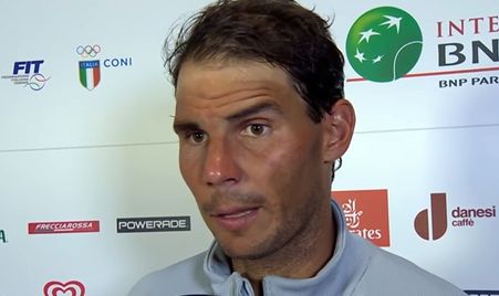 Rome 2018 Nadal Interview