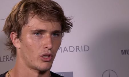 Madrid 2018 A Zverev Interview