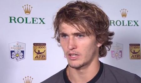 Shanghai 2018 A Zverev Interview