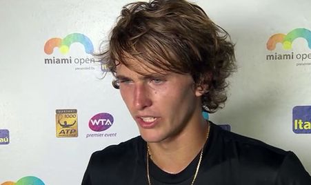 Miami 2018 A Zverev Interview