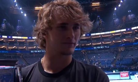 London 2018 Final Zverev Interview