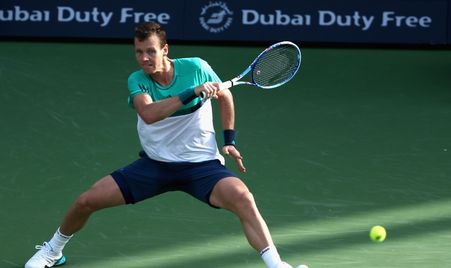 Dubai 2016 Berdych Hot Shot