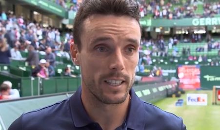 Halle 2018 Bautista Agut Interview