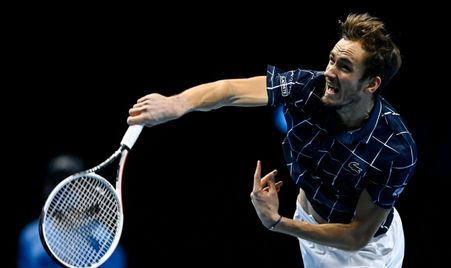 London 2020 SF Short Highlights Medvedev Nadal