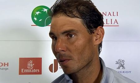 Rome 2018 Nadal Interview