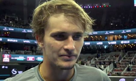 Shanghai 2019 R2 Zverev Interview