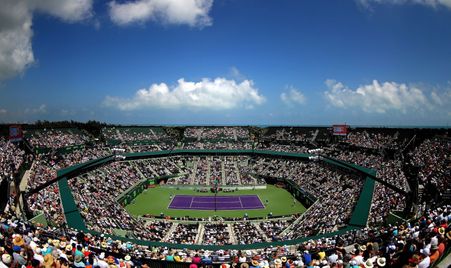 Troicki hurdles net in Miami