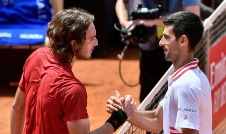 Rome 2021 QF Short Highlights Djokovic Tsitsipas