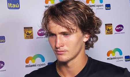 Miami 2018 A Zverev Interview