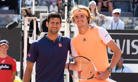 Rome 2017 F Zverev Djokovic