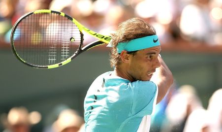 Nadal takes to the golf course