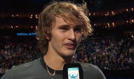 London 2018 Zverev Interview