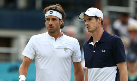 Queens 2019 QF Lopez Murray Evans Skupski (cont)