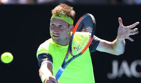 Winston-Salem 2018 R1 Berankis Sandgren