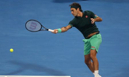 Doha 2021 QF Short Highlights Basilashvili Federer