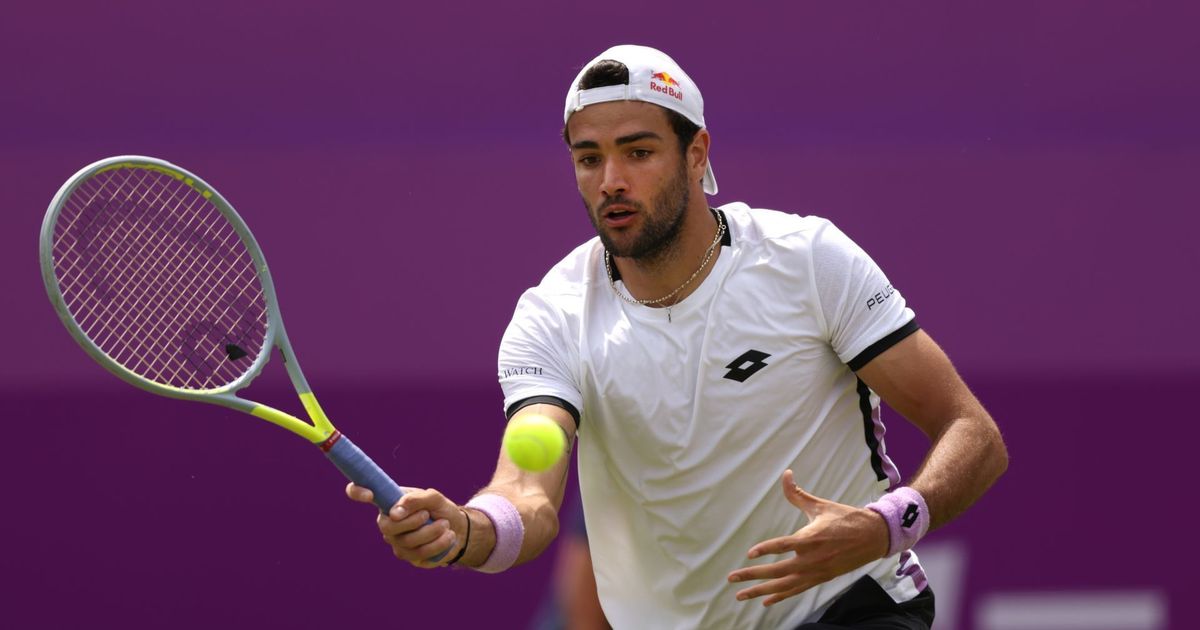 Queens 2021 R1 Berrettini Interview