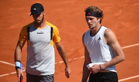 Madrid 2021 R2 Puetz Zverev Melo Rojer