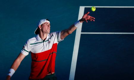 Acapulco 2021 R1 Isner Caruso