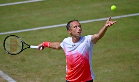 Halle 2021 R2 Moutet Kohlschreiber