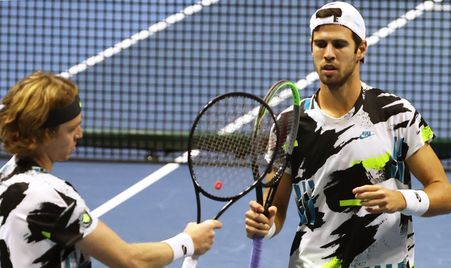 St. Petersburg 2020 QF K Khachanov A Rublev A Bublik R Opelka