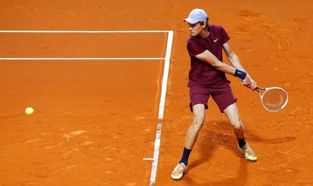 Barcelona 2021 QF Sinner Rublev