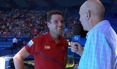 ATP Cup 2020 RR Bautista Agut Interview