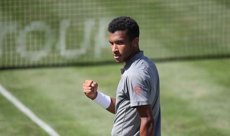 Halle 2021 SF Puetz Venus Auger-Aliassime Hurkacz