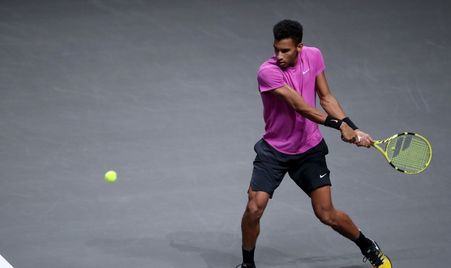 Paris 2020 R2 Farah Zeballos Auger-Aliassime Hurkacz