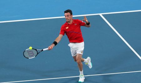 ATP Cup 2020 Final Lajovic Bautista Agut