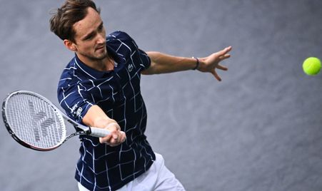 Paris 2020 QF Medvedev Schwartzman