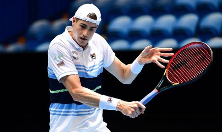 Auckland 2020 R2 Sandgren Isner
