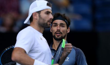 Rome 2020 R1 Gille Vliegen Bolelli Fognini