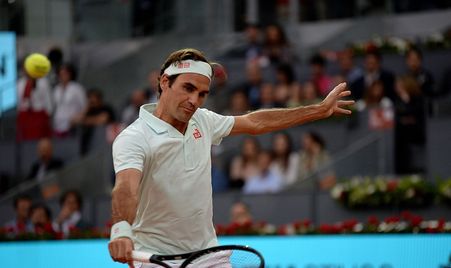 Madrid 2019 R2 Federer Gasquet