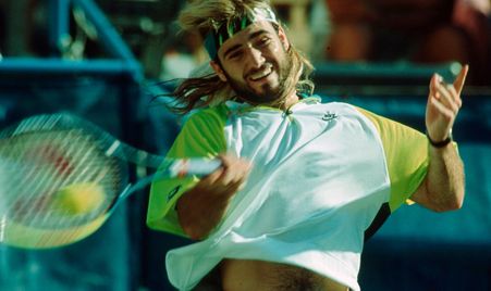 Miami 1990 SF Agassi Berger
