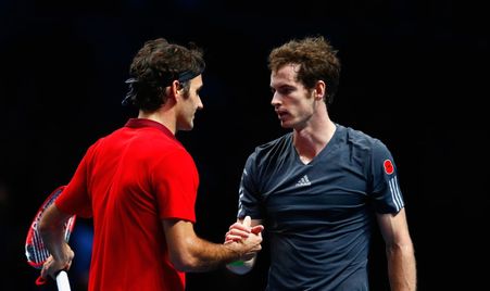 London 2014 Round Robin Replay Federer Murray