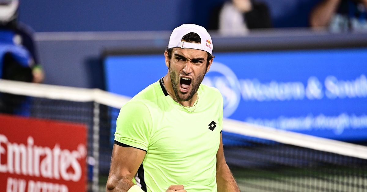 tennis indian wells berrettini sonego