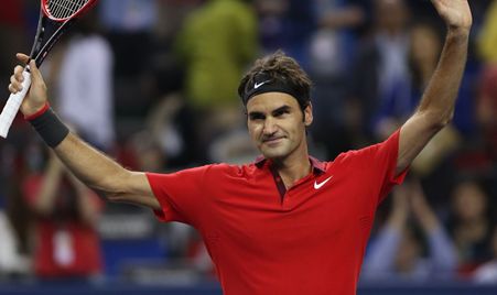 Shanghai 2014 2R Replay Federer Mayer