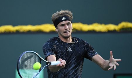 Indian Wells 2021 Zverev Hot Shot