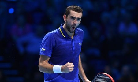 London 2014 Round Robin Replay Wawrinka Cilic