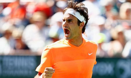 Indian Wells 2015 SF Replay Raonic Federer