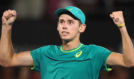 Miami 2018 R1 De Minaur Nishioka