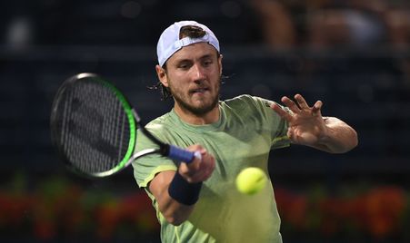 Indian Wells 2018 R2 Bhambri Pouille