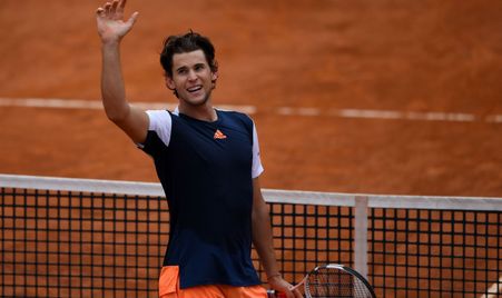 Rome 2017 SF Thiem Djokovic