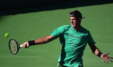 Indian Wells R3 Del Potro Djokovic