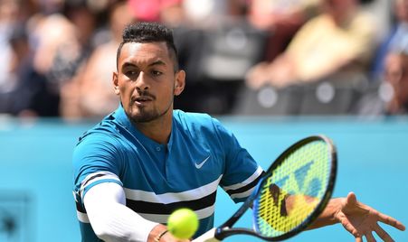 Queen's 2018 QF Kyrgios F Lopez