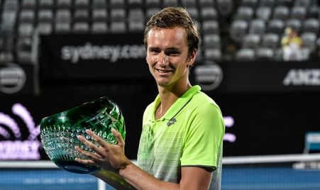 Sydney 2018 F Medvedev de Minaur