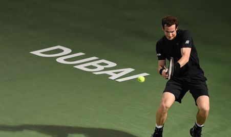 Dubai 2017 QF Murray Kohlschreiber