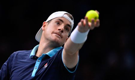 Delray Beach 2018 R2 Gojowczyk Isner