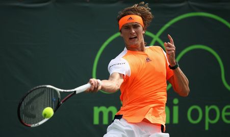 Miami 2017 R2 Petzschner Peya Zverev Zverev