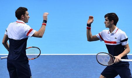 Rome 2017 QF Bopanna Cuevas Herbert Mahut